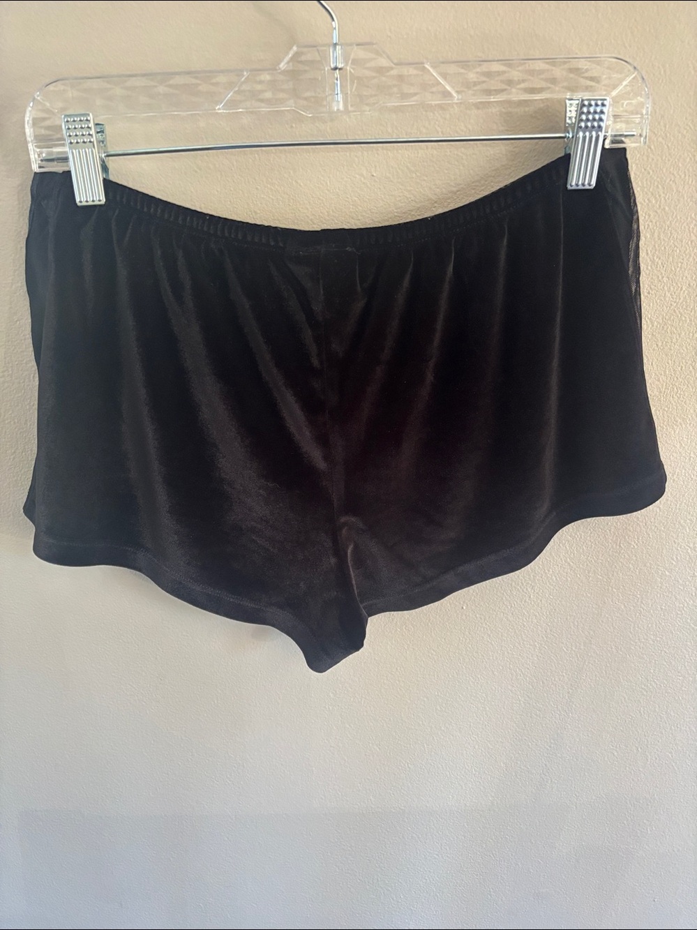 L Bisou Bisou velvet type pj shorts - Picture 3 of 10